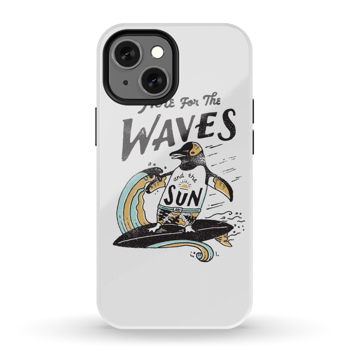 iPhone 13 mini StrongFit The Waves by Tatak Waskitho