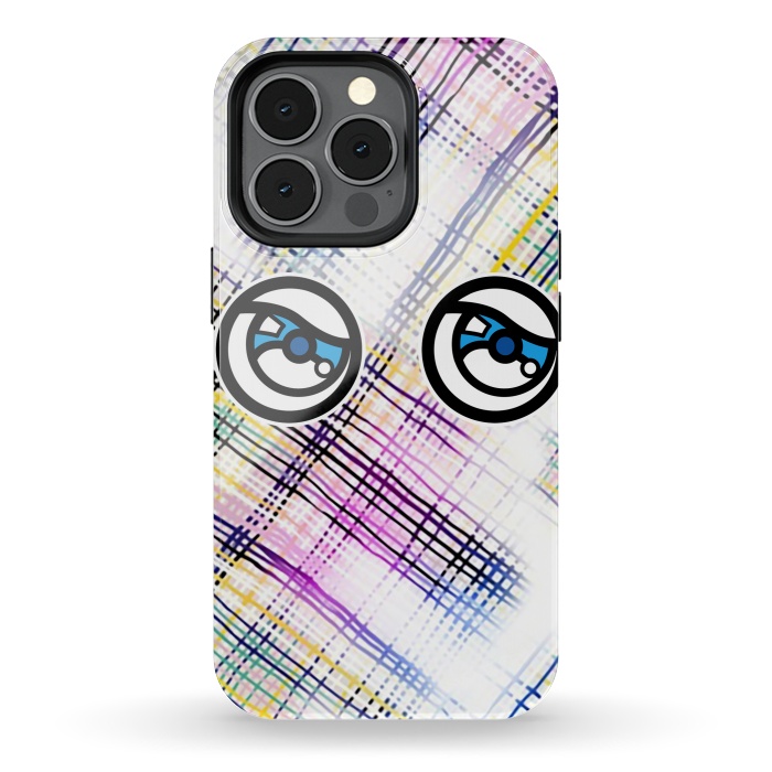 iPhone 13 pro StrongFit Modern Tartans 2 by Michael Cheung