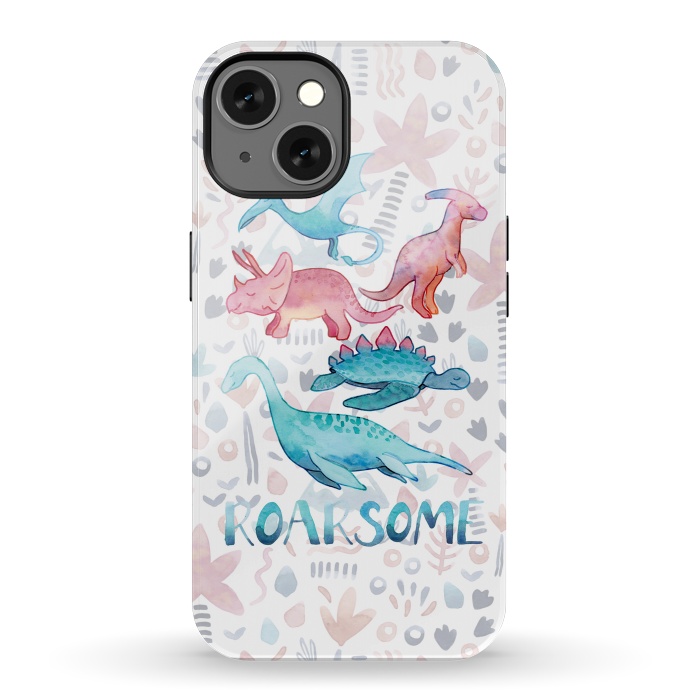 iPhone 13 StrongFit Roarsome Dino's by gingerlique