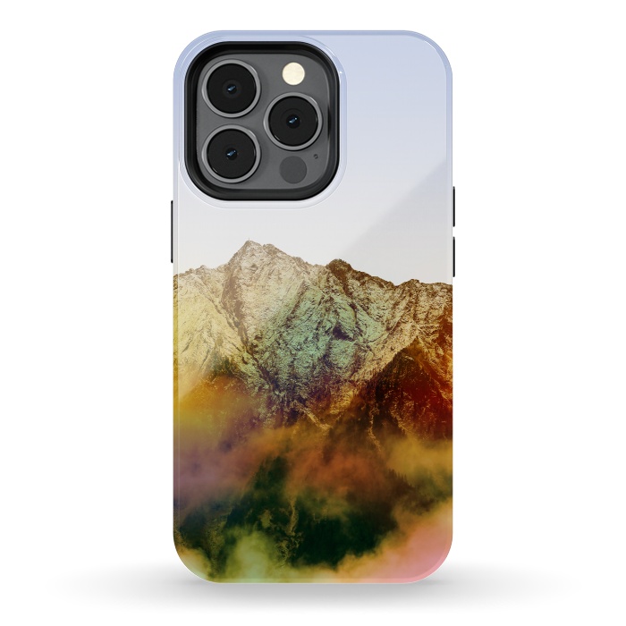 iPhone 13 pro StrongFit Golden Mountain by Creativeaxle