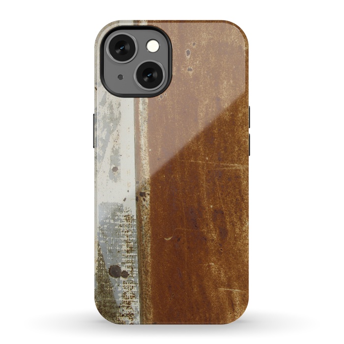 iPhone 13 StrongFit Rusty Metal Surface by Andrea Haase