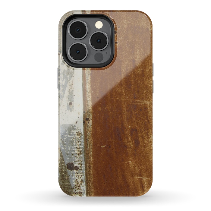 iPhone 13 pro StrongFit Rusty Metal Surface by Andrea Haase