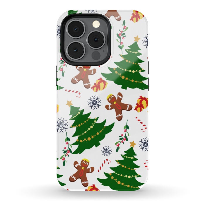 iPhone 13 pro StrongFit Holly Jolly Christmas by Allgirls Studio