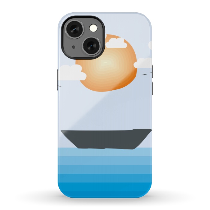iPhone 13 StrongFit Lost Ship by Creativeaxle