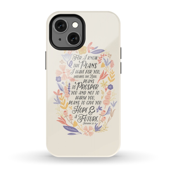 iPhone 13 mini StrongFit Jeremiah 29:11 by Noonday Design