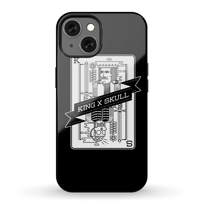 iPhone 13 StrongFit King & Skull by Afif Quilimo