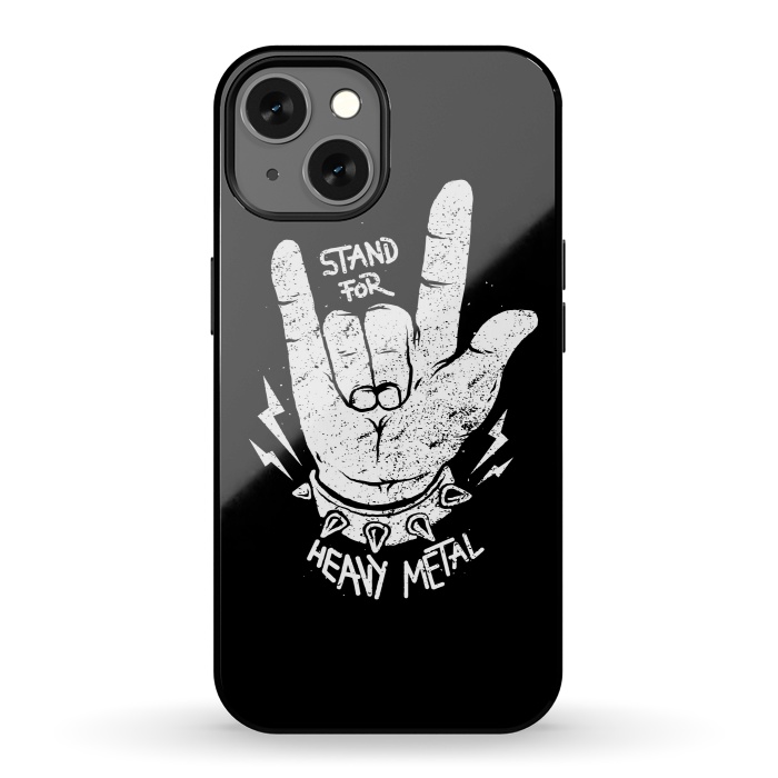 iPhone 13 StrongFit Stand for Heavy Metal by Afif Quilimo