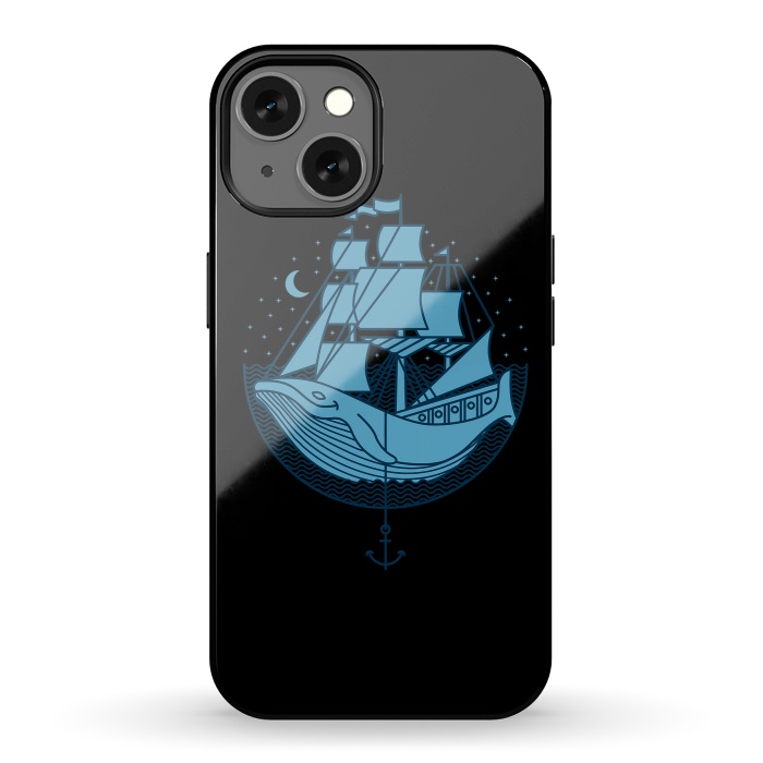 iPhone 13 StrongFit Whaleship by Afif Quilimo