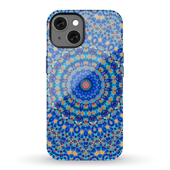 iPhone 13 StrongFit Abstract Mandala III by Art Design Works