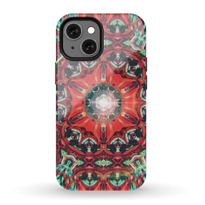 iPhone 13 mini StrongFit Abstract Mandala I by Art Design Works