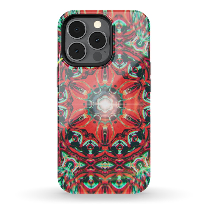 iPhone 13 pro StrongFit Abstract Mandala I by Art Design Works
