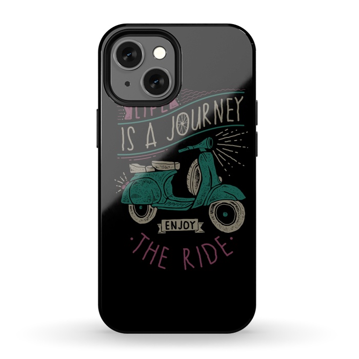 iPhone 13 mini StrongFit Life is a journey, enjoy the ride by Afif Quilimo