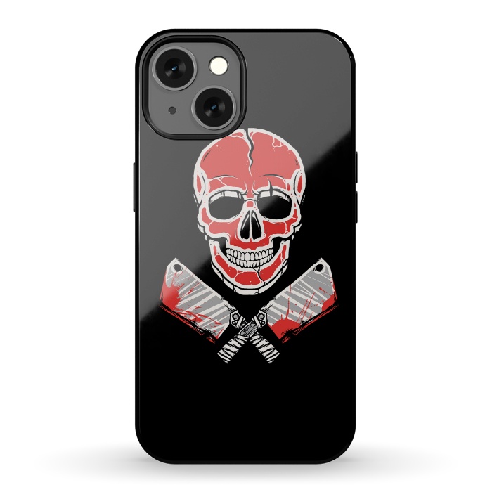 iPhone 13 StrongFit Skull Meat by Afif Quilimo