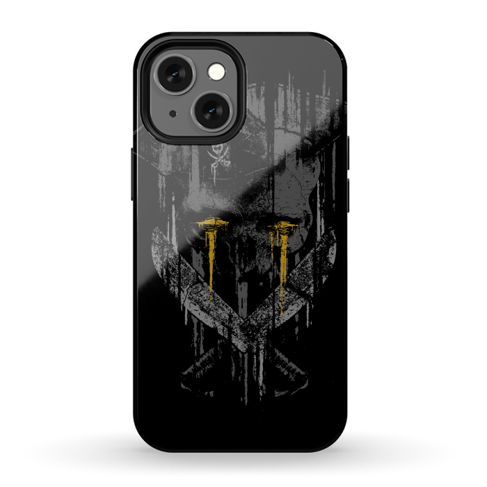 iPhone 13 mini StrongFit Pirate Rust by Afif Quilimo
