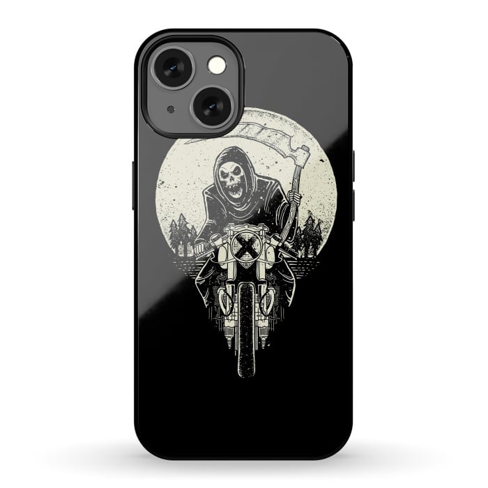 iPhone 13 StrongFit Grim Racer by Afif Quilimo