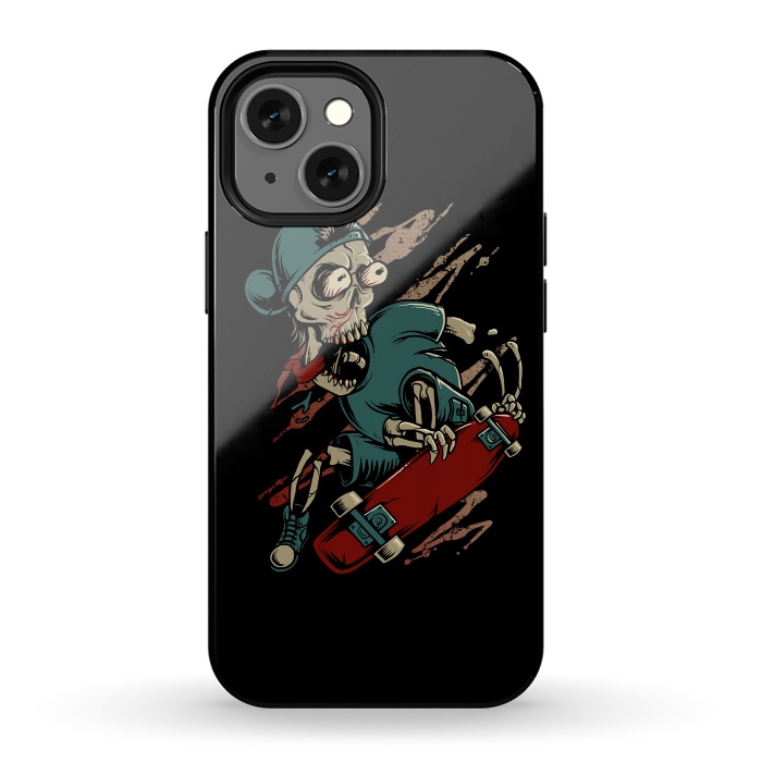 iPhone 13 mini StrongFit Deathboarder by Afif Quilimo