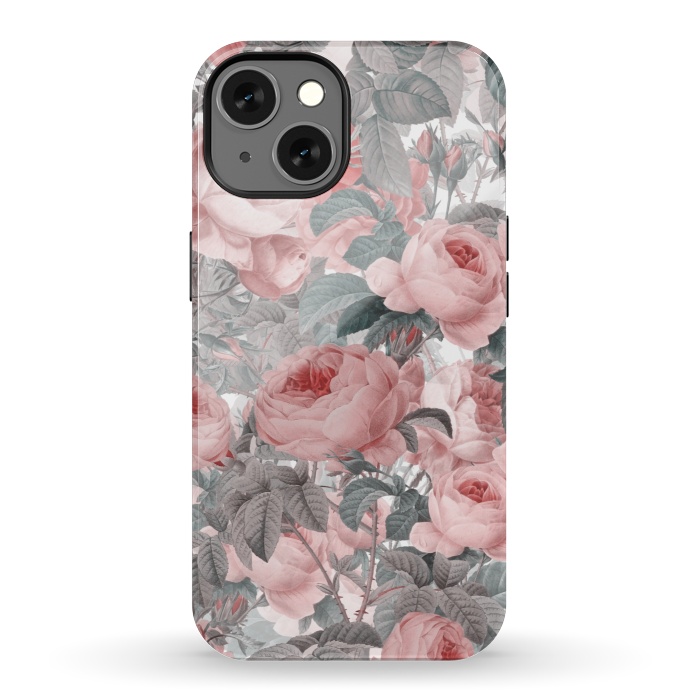 iPhone 13 StrongFit Victorian Blush Roses by  Utart