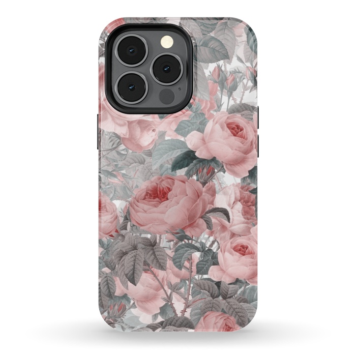 iPhone 13 pro StrongFit Victorian Blush Roses by  Utart
