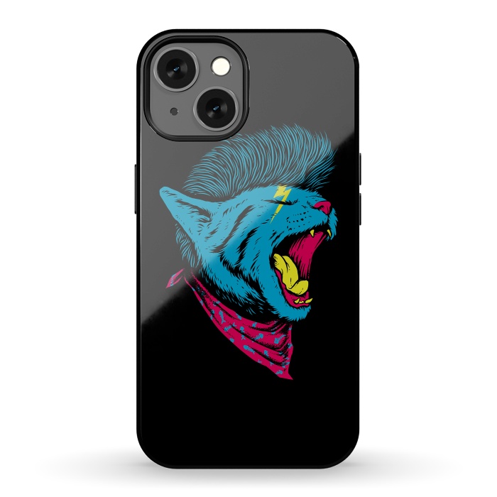 iPhone 13 StrongFit Cat Punk by Afif Quilimo