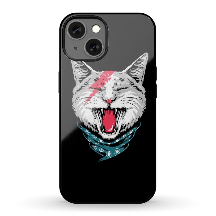 iPhone 13 StrongFit Cat Rock by Afif Quilimo