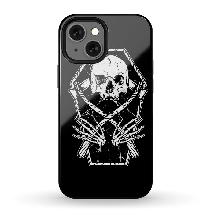 iPhone 13 mini StrongFit Coffin Reaper by Afif Quilimo