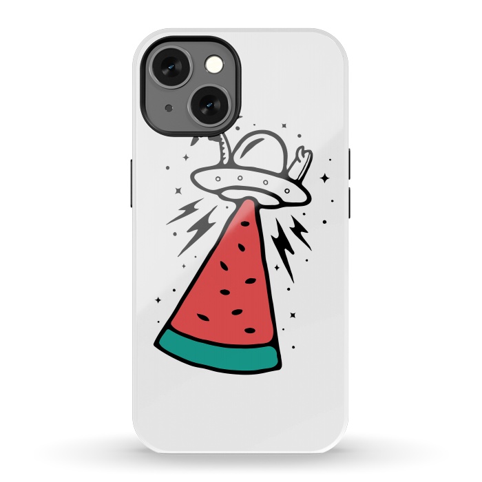iPhone 13 StrongFit Alien Summer Invasion by Afif Quilimo