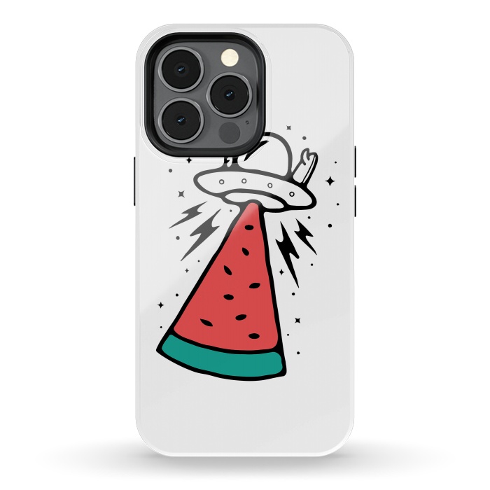 iPhone 13 pro StrongFit Alien Summer Invasion by Afif Quilimo