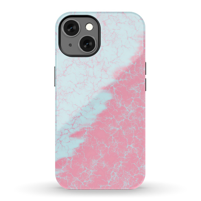 iPhone 13 StrongFit Light blue and pink by Jms