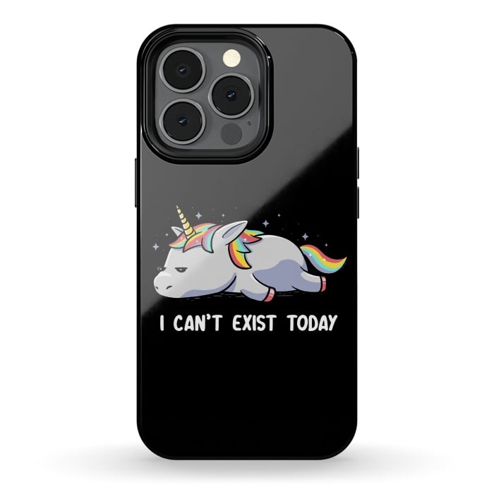 iPhone 13 pro StrongFit I Can't Exist Today por eduely