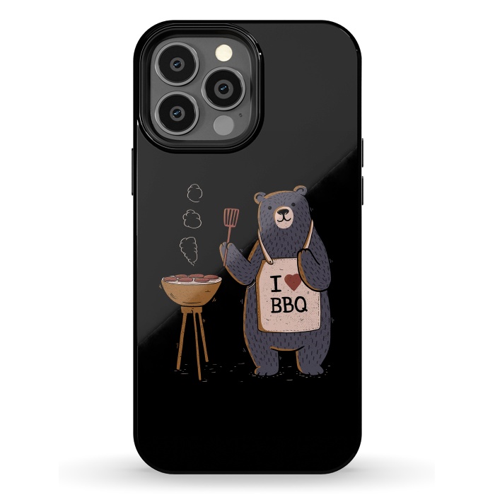 iPhone 13 Pro Max StrongFit I Love BBQ- by eduely