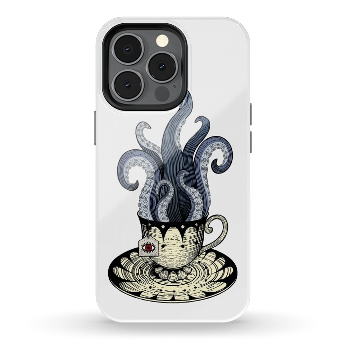 iPhone 13 pro StrongFit Kraken tea by Laura Nagel