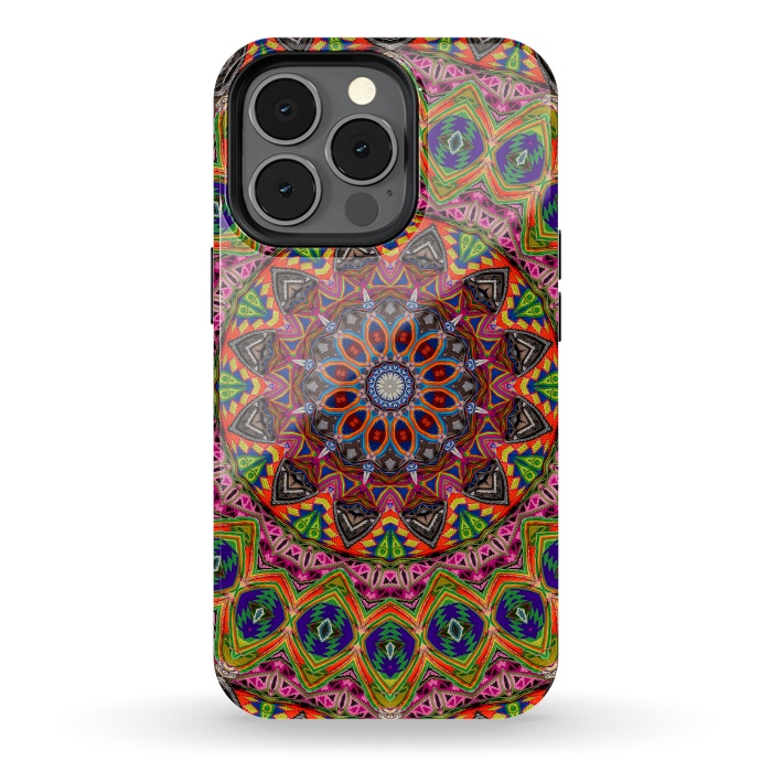 iPhone 13 pro StrongFit Cherga Mandala I by Art Design Works