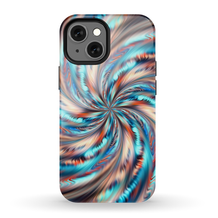 iPhone 13 mini StrongFit Abstract Swirl by Art Design Works