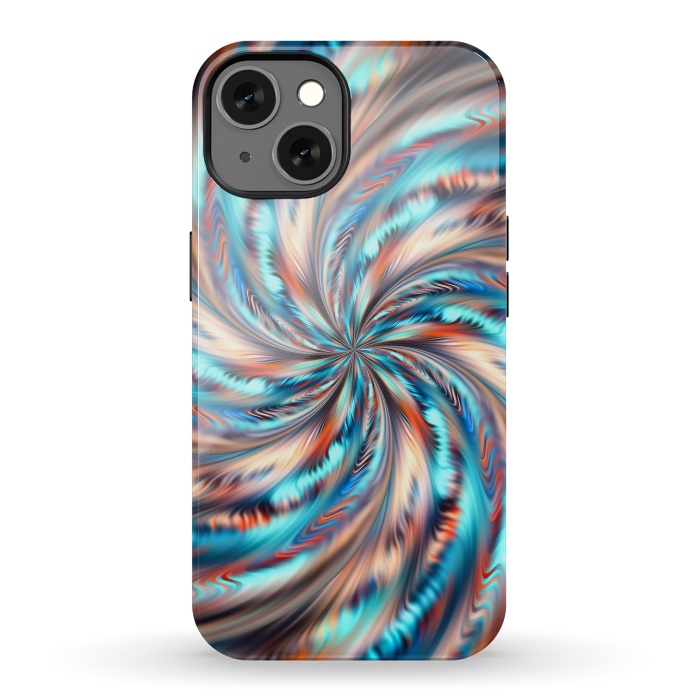 iPhone 13 StrongFit Abstract Swirl by Art Design Works