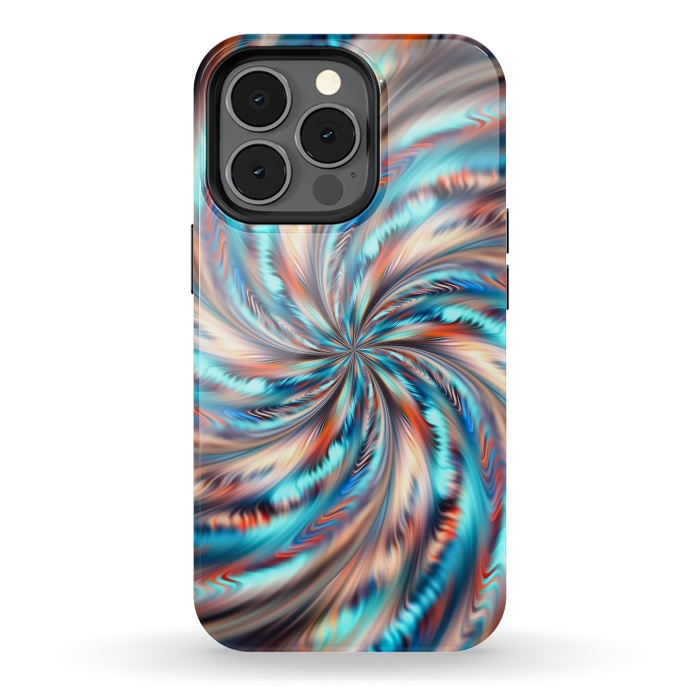 iPhone 13 pro StrongFit Abstract Swirl by Art Design Works