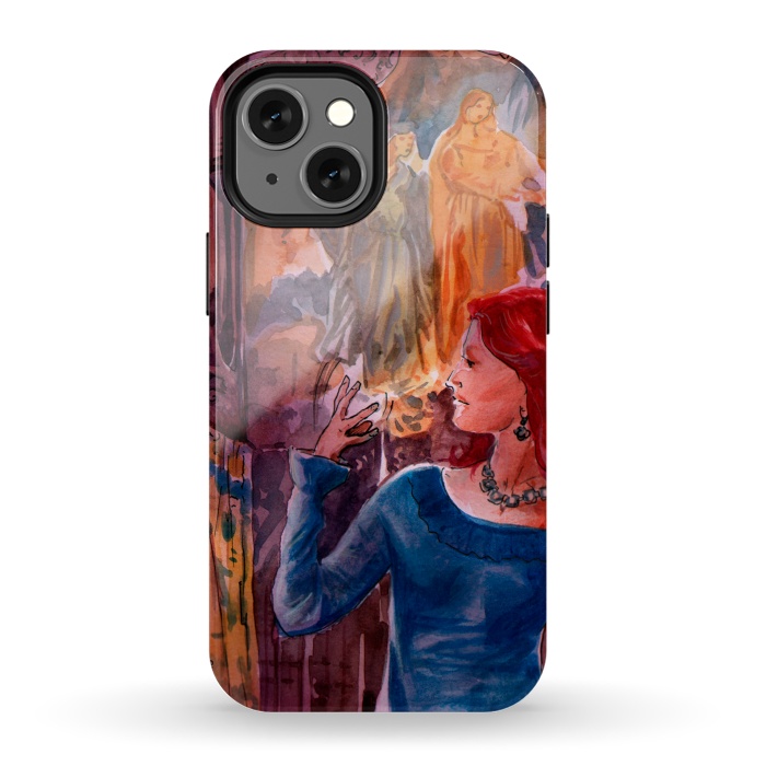 iPhone 13 mini StrongFit Womans and Art by Max LeTamis