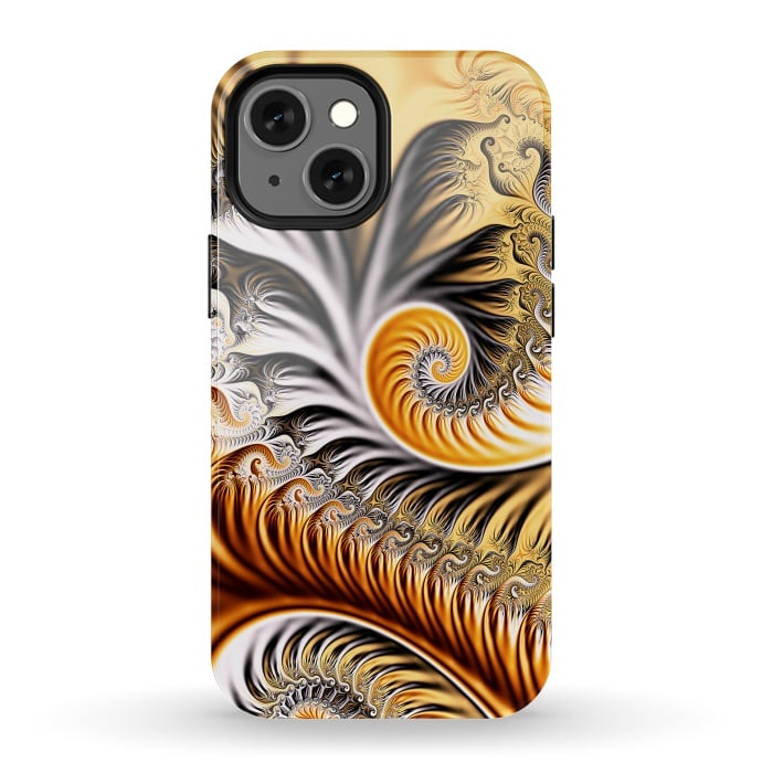 iPhone 13 mini StrongFit Fractal Art XIV by Art Design Works