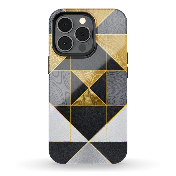 iPhone 13 pro StrongFit Geometric XXIV by Art Design Works