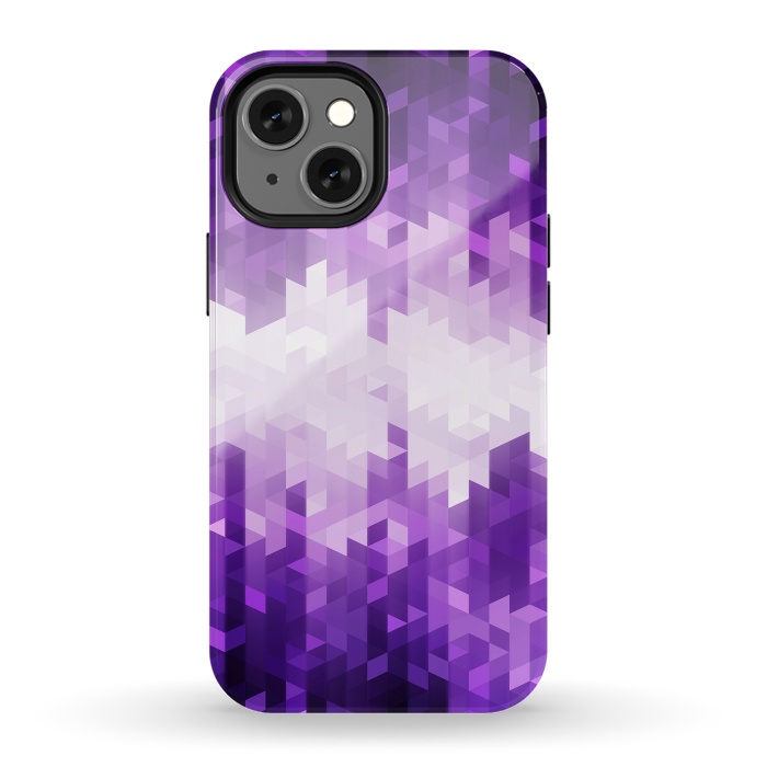 iPhone 13 mini StrongFit Ultra Violet Pattern I by Art Design Works