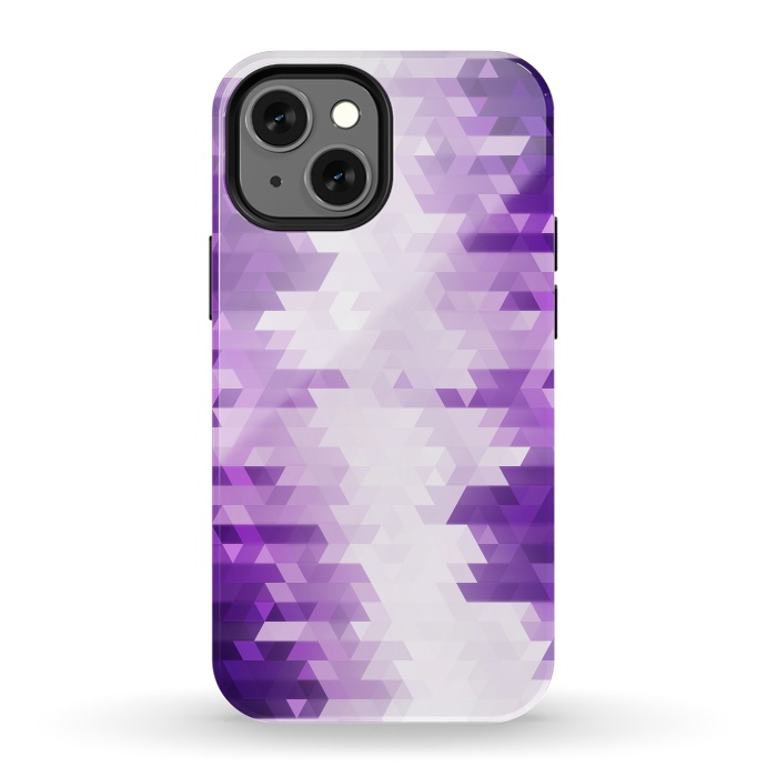 iPhone 13 mini StrongFit Ultra Violet Pattern III by Art Design Works