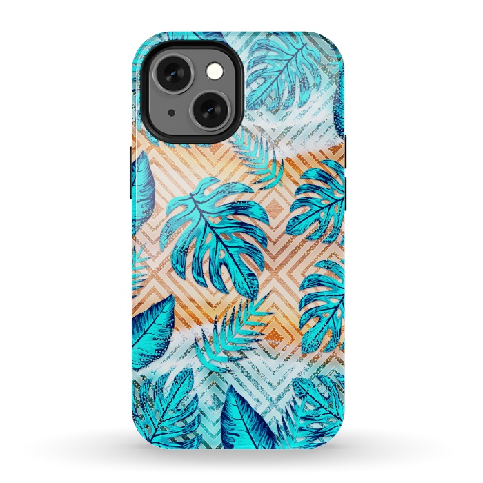 iPhone 13 mini StrongFit Tropical XII by Art Design Works