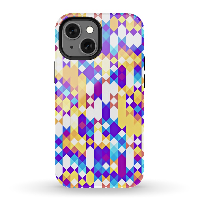 iPhone 13 mini StrongFit Colorful Pattern I by Art Design Works