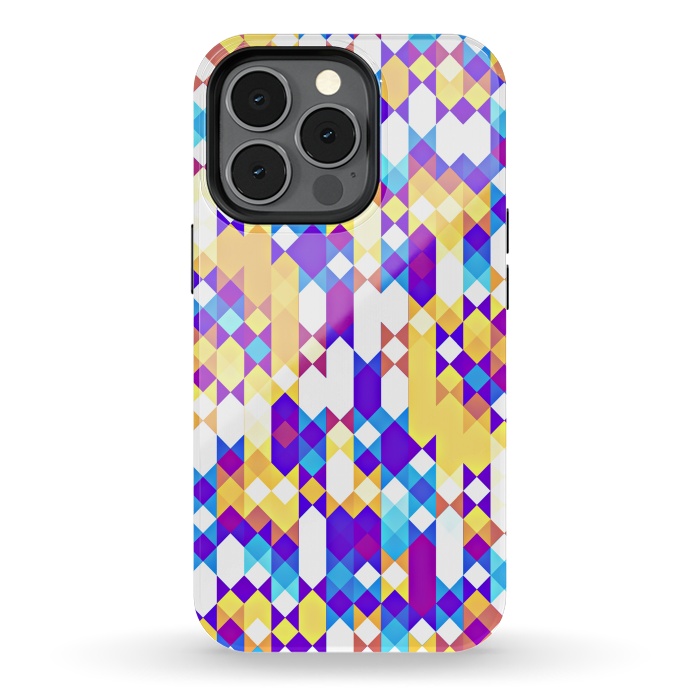 iPhone 13 pro StrongFit Colorful Pattern I by Art Design Works