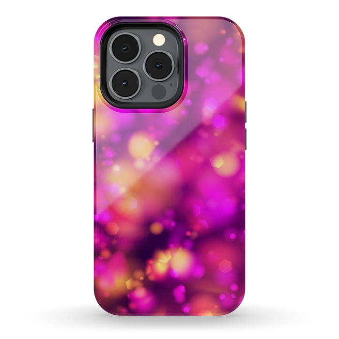 iPhone 13 pro StrongFit Lovely Bokeh Effect design by Art Design Works