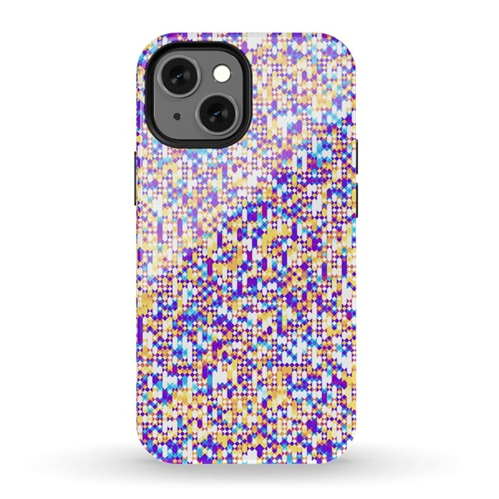 iPhone 13 mini StrongFit  Colorful Pattern II by Art Design Works