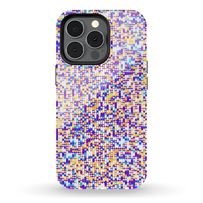 iPhone 13 pro StrongFit  Colorful Pattern II by Art Design Works