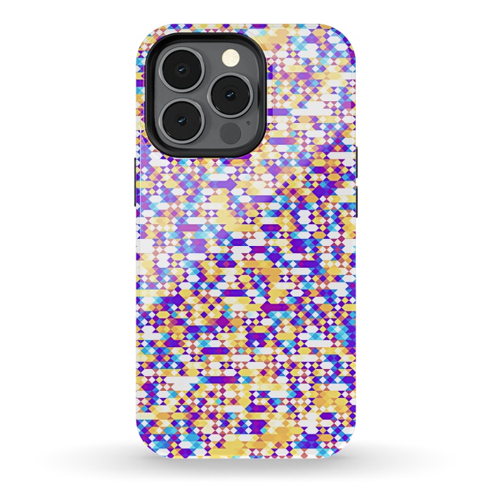 iPhone 13 pro StrongFit  Colorful Pattern III by Art Design Works