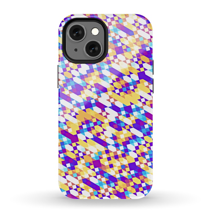 iPhone 13 mini StrongFit Colorful Pattern IV by Art Design Works