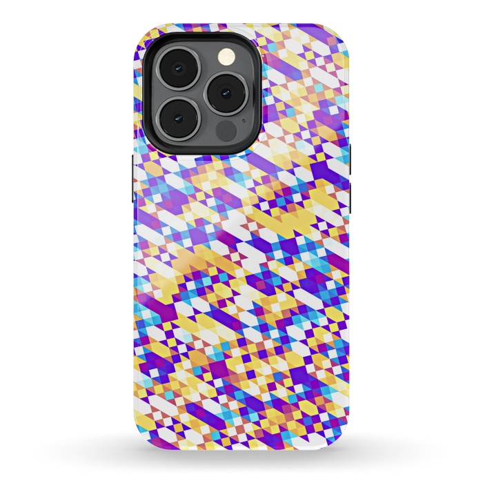 iPhone 13 pro StrongFit Colorful Pattern IV by Art Design Works