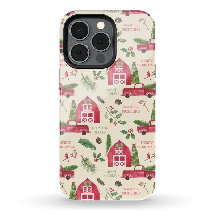 iPhone 13 pro StrongFit Home for the Holidays by Noonday Design